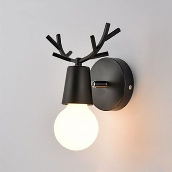 Modern Creative Macaron Wall Lamp Iron Geometric Wall Light for Interior Spaces