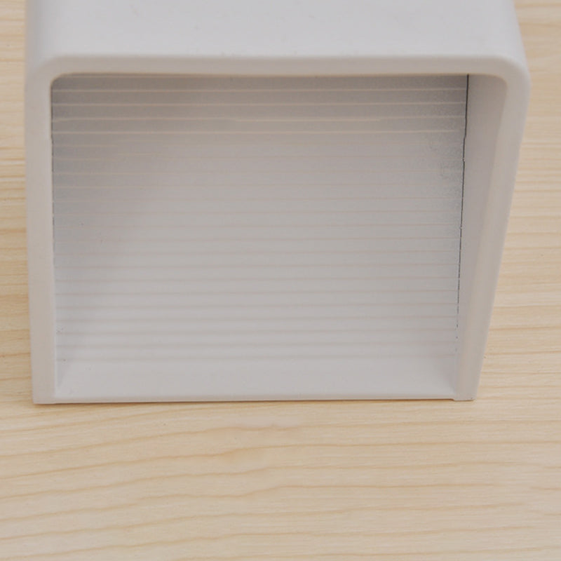 Luces de pared cuadradas de aluminio Moderno 1 cabezal de montaje en la pared para dormitorio