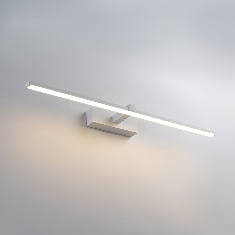 Metal Linear Shade Wall Sconce in Modern Concise Style Acrylic Mirror Wall Lighting