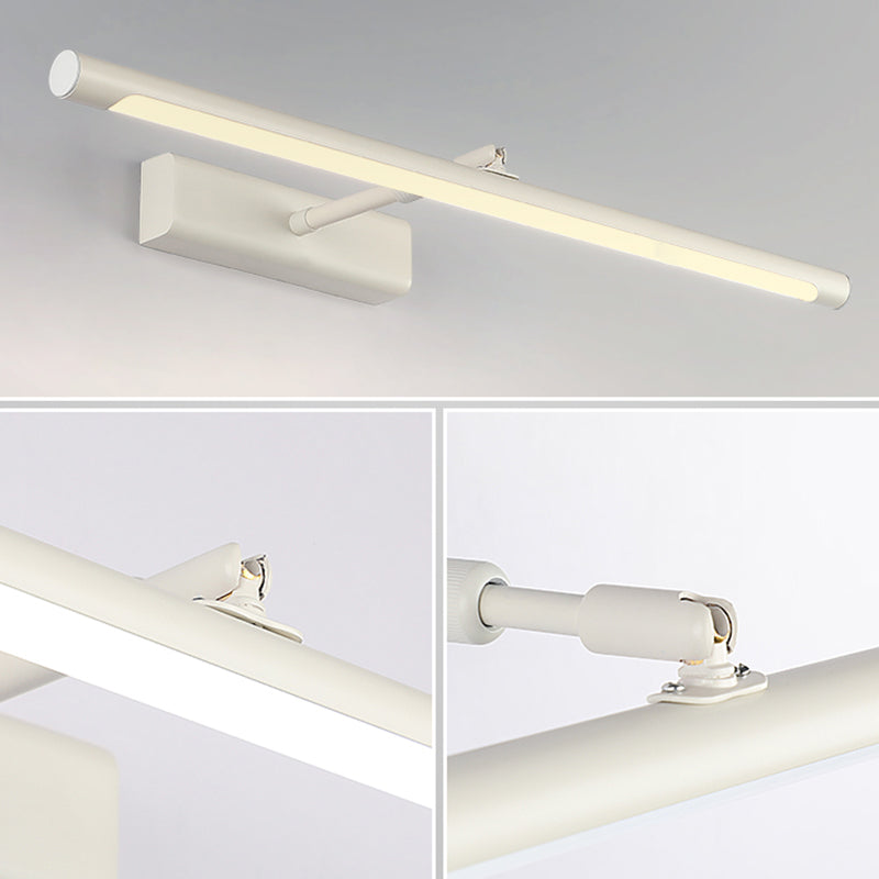 Apparecchi di illuminazione a parete lineare Modern Metal 1 Luce Sconcetto Luce