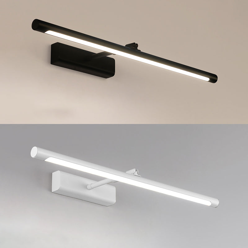 Apparecchi di illuminazione a parete lineare Modern Metal 1 Luce Sconcetto Luce