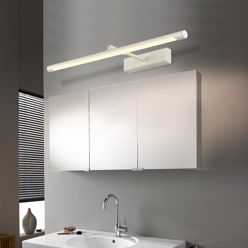 Apparecchi di illuminazione a parete lineare Modern Metal 1 Luce Sconcetto Luce