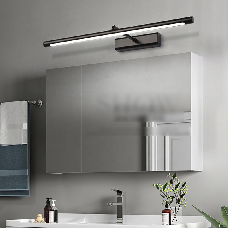 Apparecchi di illuminazione a parete lineare Modern Metal 1 Luce Sconcetto Luce