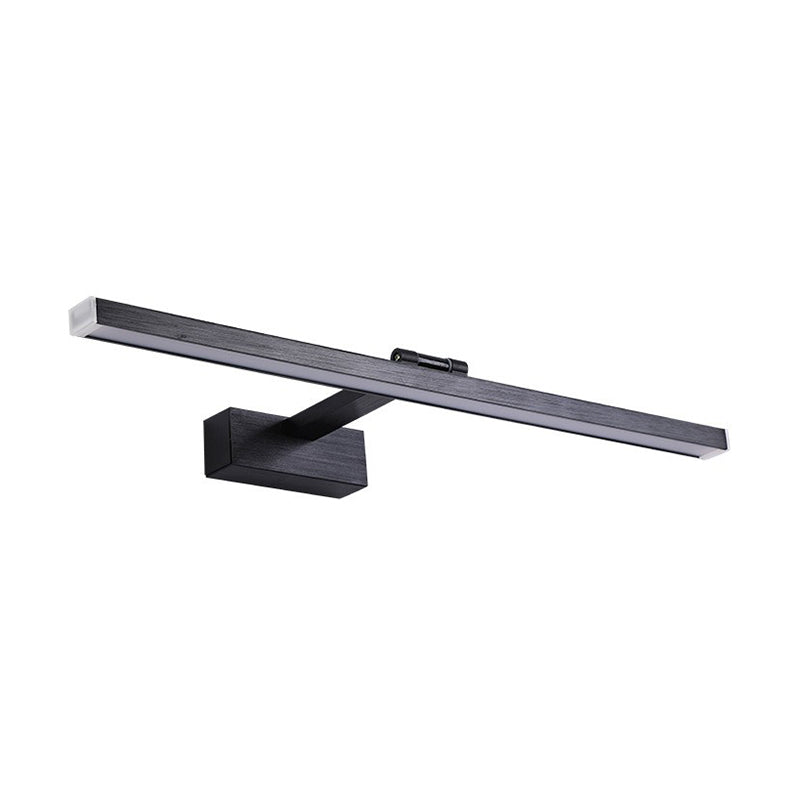 Linear Wall Sconce Lighting Modern Metal 1 Light Sconce Light with Acrylic Shade