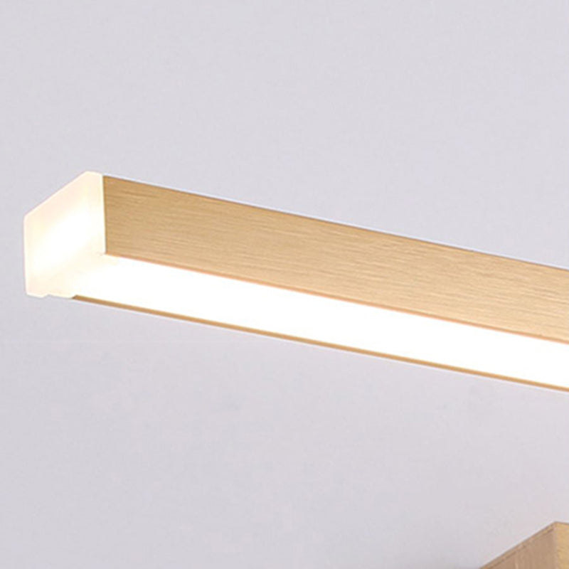 Linear Wall Sconce Lighting Modern Metal 1 Light Sconce Light with Acrylic Shade