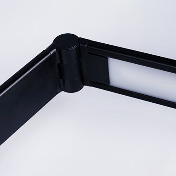 USB Table Lamp with Touch Control, Task Style Metal Folding Table Light