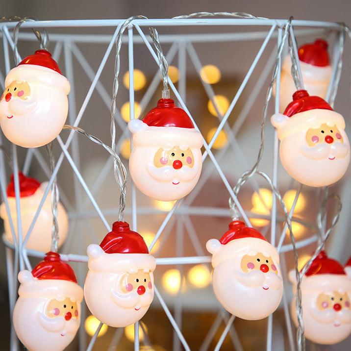 Modern Romantic LED Christmas Lamp Plastic Decorative Lights for Exterior Spaces