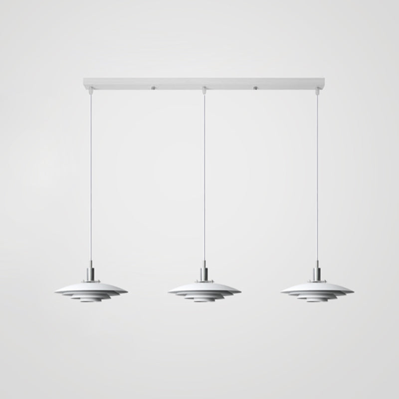 Tiers Design Hanging Light Fixture Living Room Bedroom Modern Simple Pendant Light