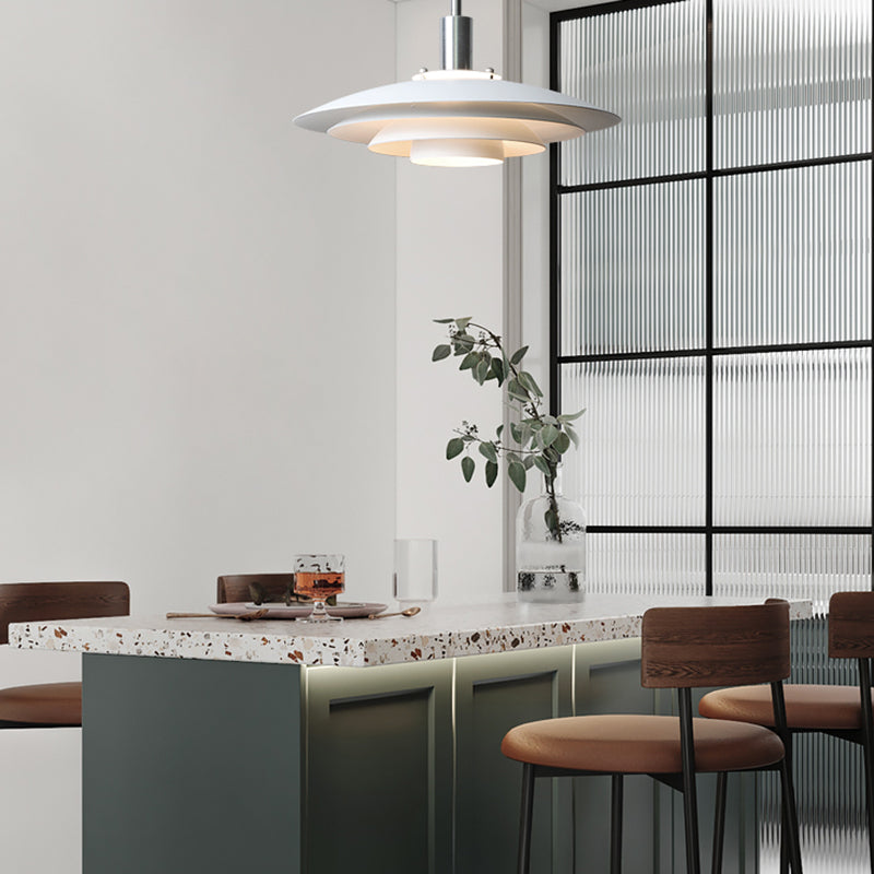 Tiers Design Hanging Light Fixture Living Room Bedroom Modern Simple Pendant Light