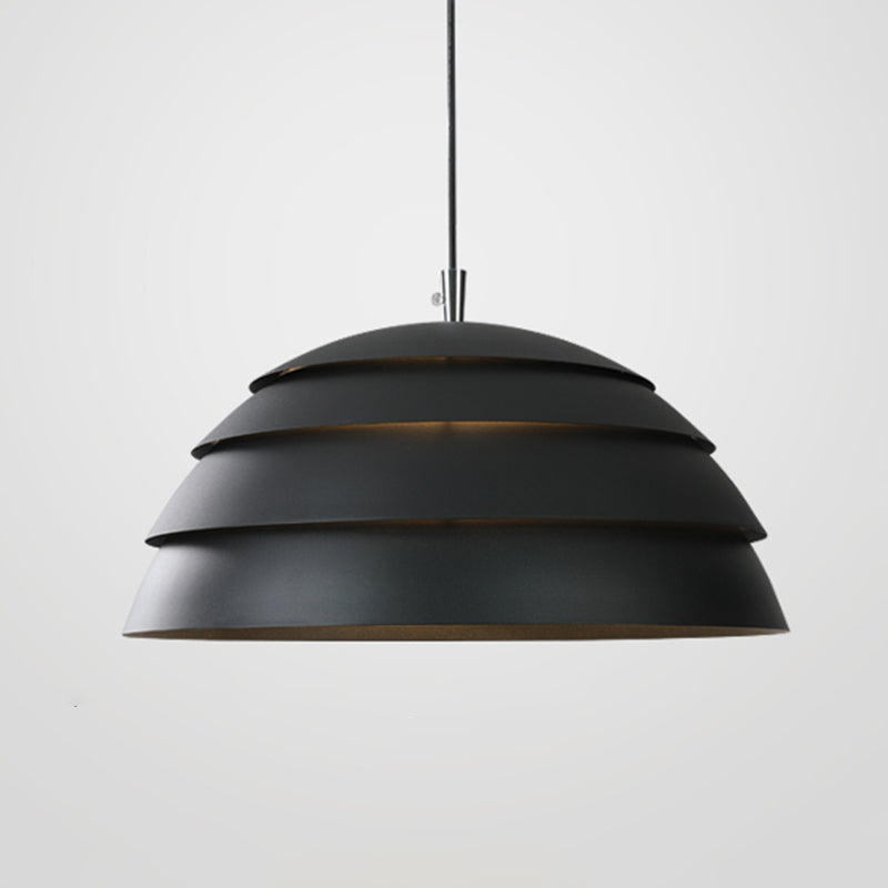 1 Light Bowl Shade Hanging Light Fixture Living Room Bedroom Modern Simple Pendant Light