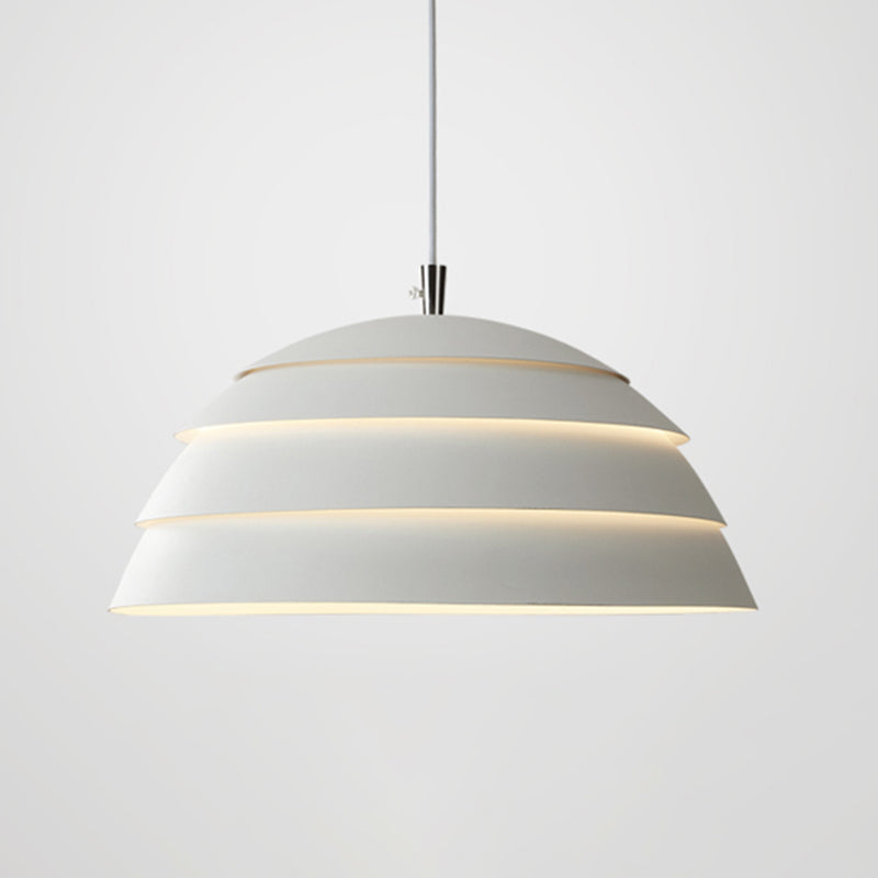 1 Light Bowl Shade Hanging Light Fixture Living Room Bedroom Modern Simple Pendant Light