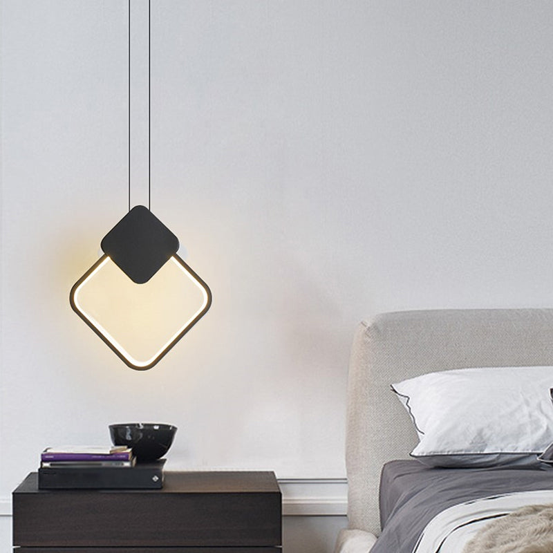LED PROSIBLE ARRIMME ALIMENTATION DU SOILLE CHAMBRE PENDANT MODERNE SIMPLE
