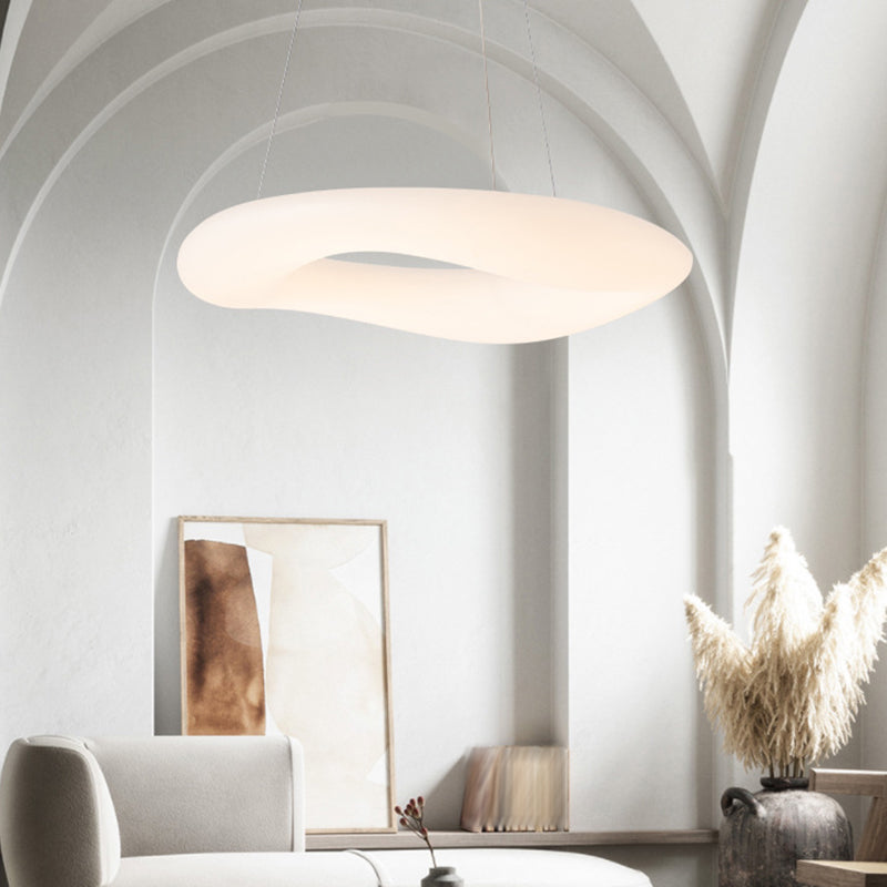 Lámpara colgante de LED de estilo simple moderno dormitorio de la sala de estar colgante
