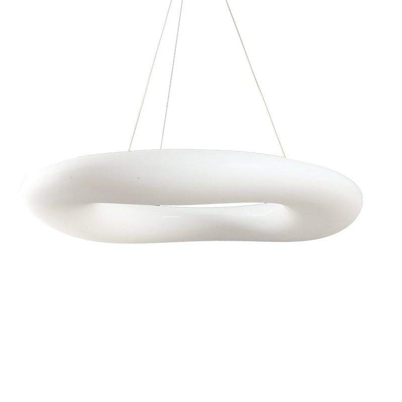 Lámpara colgante de LED de estilo simple moderno dormitorio de la sala de estar colgante