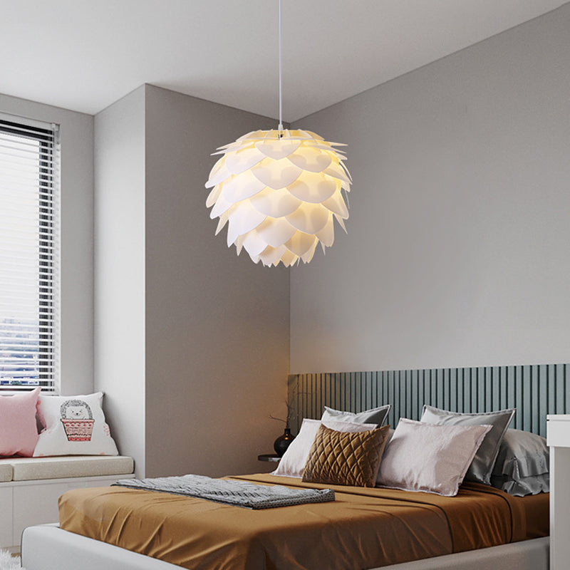 1 Light Pendant Modern Simple Style Ceiling Hanging Light Fixtures for Bedroom