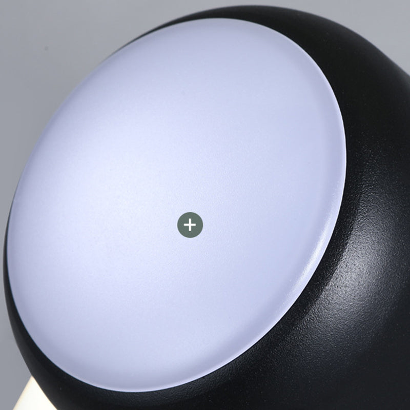 Nordic Style Drum Vanity Lamp Metal Bathroom Rotatable LED Wall Light Fixture