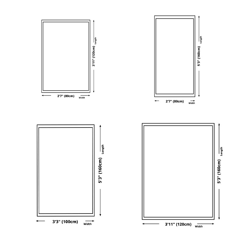 Yellow Modern Rug Polyester Abstract Graphic Rug Non-Slip Backing Rug for Living Room