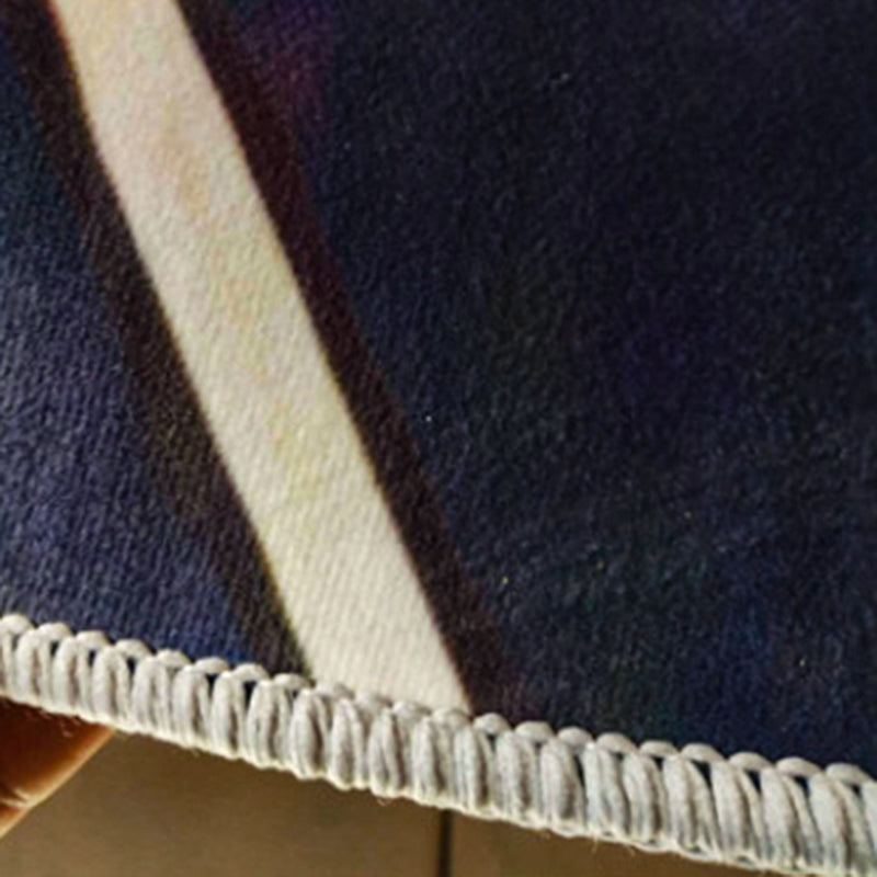 European Living Room Area Rug Modern Carpet Polyester Rug with Non-Slip Backing