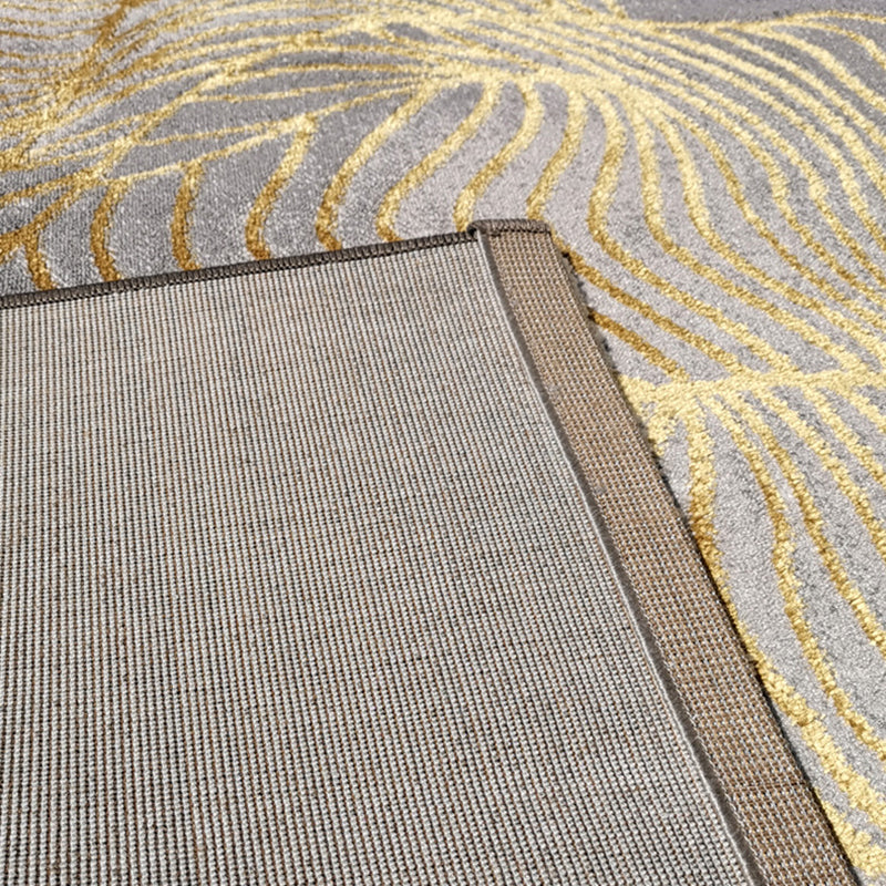 Fancy Modern Area Carpet Abstract Pattern Polyester Area Rug Stain Resistant Rug for Hime Decor