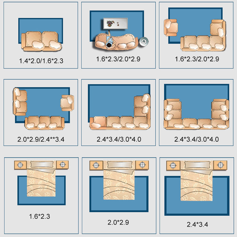 Fancy Modern Area Carpet Abstract Pattern Polyester Area Rug Stain Resistant Rug for Hime Decor