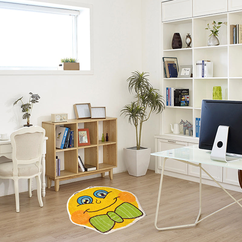 RAGNE DE NOUVEAU DE NOUVELLES ORANGE MODERNE MODERNE MELLING RAPIR NO SOLIP BACKING POUR RAPPORT