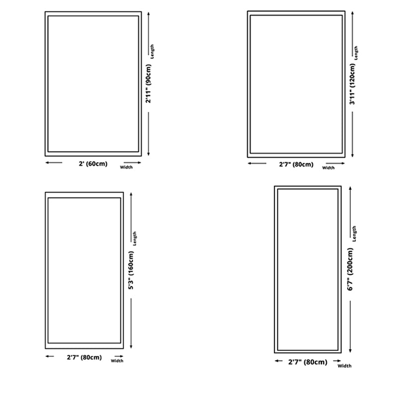 White Modern Carpet Polyester Circle Area Carpet Non-Slip Backing Carpet for Home Decor