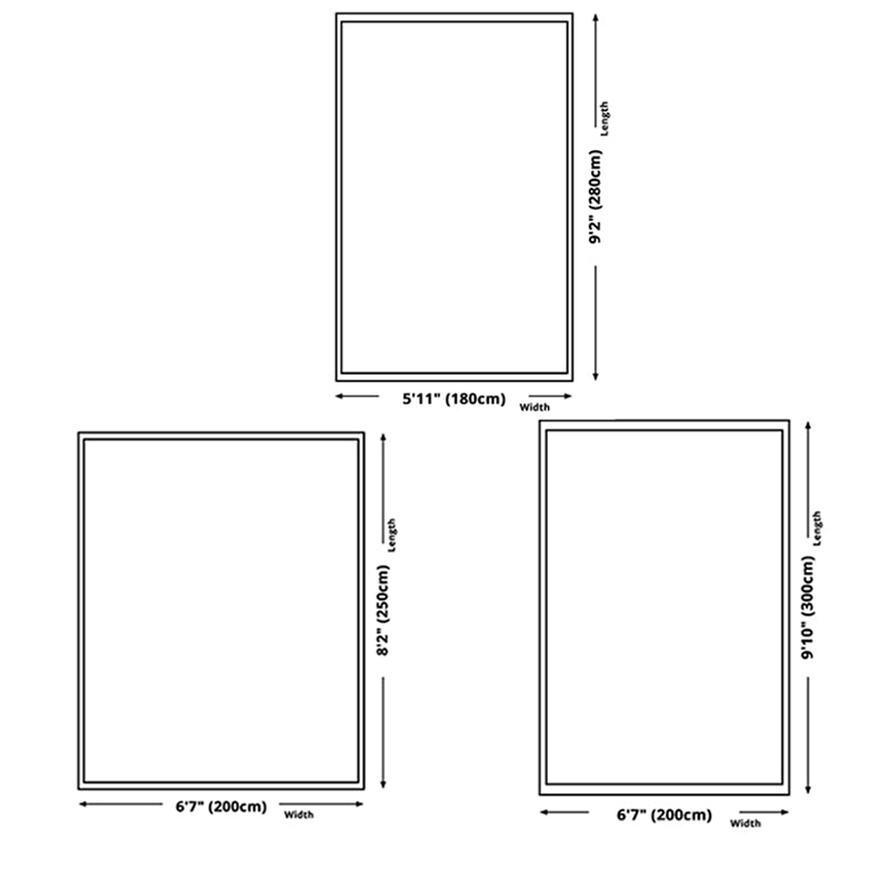 White Modern Carpet Polyester Circle Area Carpet Non-Slip Backing Carpet for Home Decor