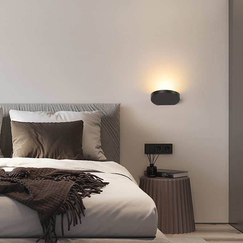 Arc Shade Wall Lighting Modern Simple Creative Style Metal 1 Lights Sconce Lamp for Aisle Indoor