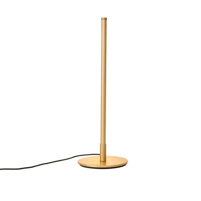Lampe de table LED simplicité moderne les lampes de table linéaire avec une teinte acrylique