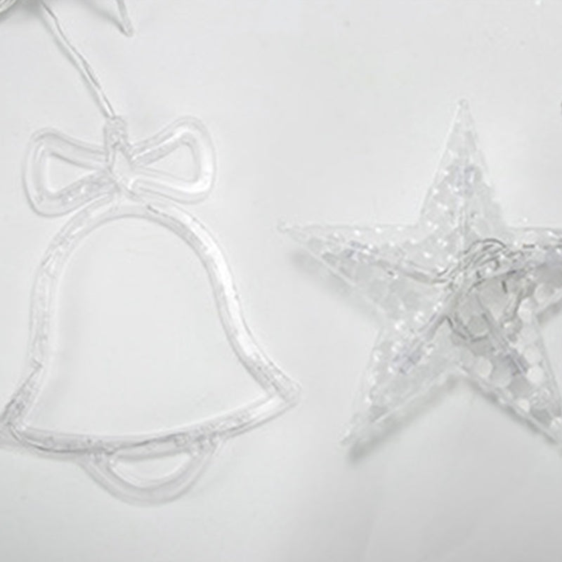 Christmas LED Decorative Lamp in Modern Romantic Style Plastic Indoor String Lights
