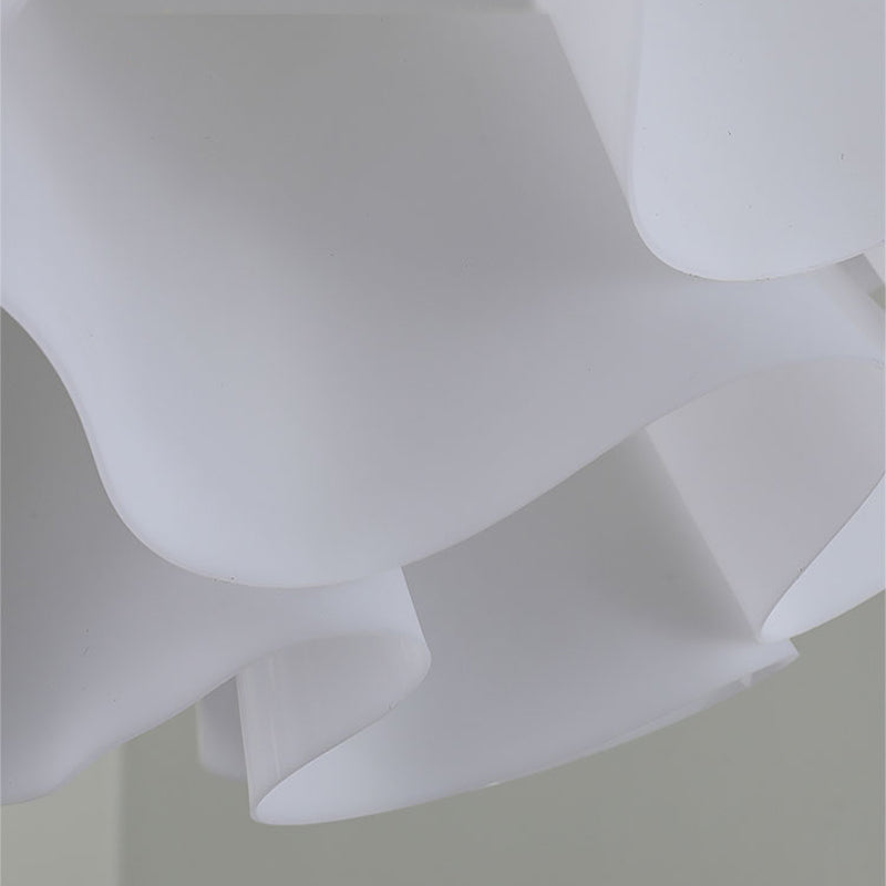 Lámpara colgante de bulbo de una sola sala de estar de estilo moderno luz colgante