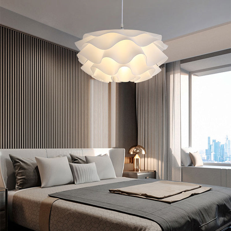 Lámpara colgante de bulbo de una sola sala de estar de estilo moderno luz colgante