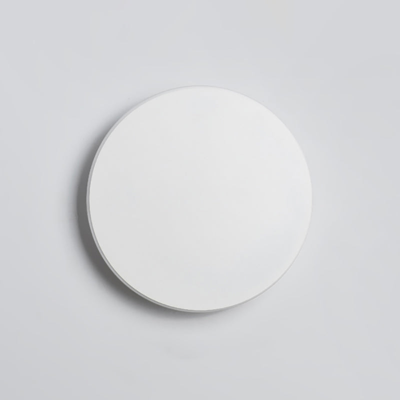 LED Wall Mount Light Modern Style Round Shape Wall Sconce Light Fixture for Bedroom