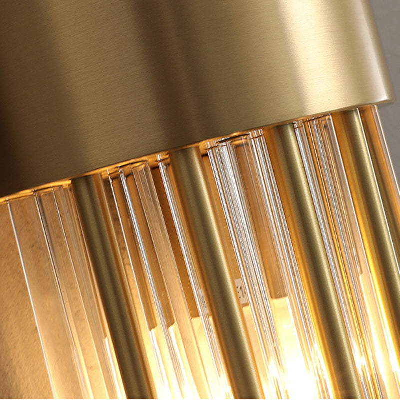 Modern Style Sconce Wall Light 2 Lights Crystal Wall Lamp for Bedroom Dining Room