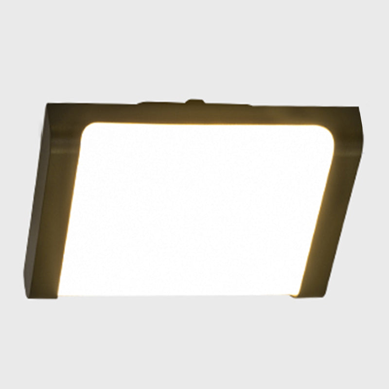 Moderne eenvoudige LED-plafondlamparmatuur Waterdichte inbouwplafondlamp