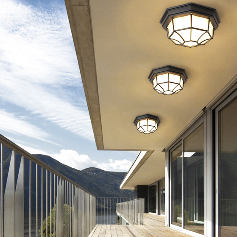 Moderne eenvoudige LED-plafondlamparmatuur Waterdichte inbouwplafondlamp