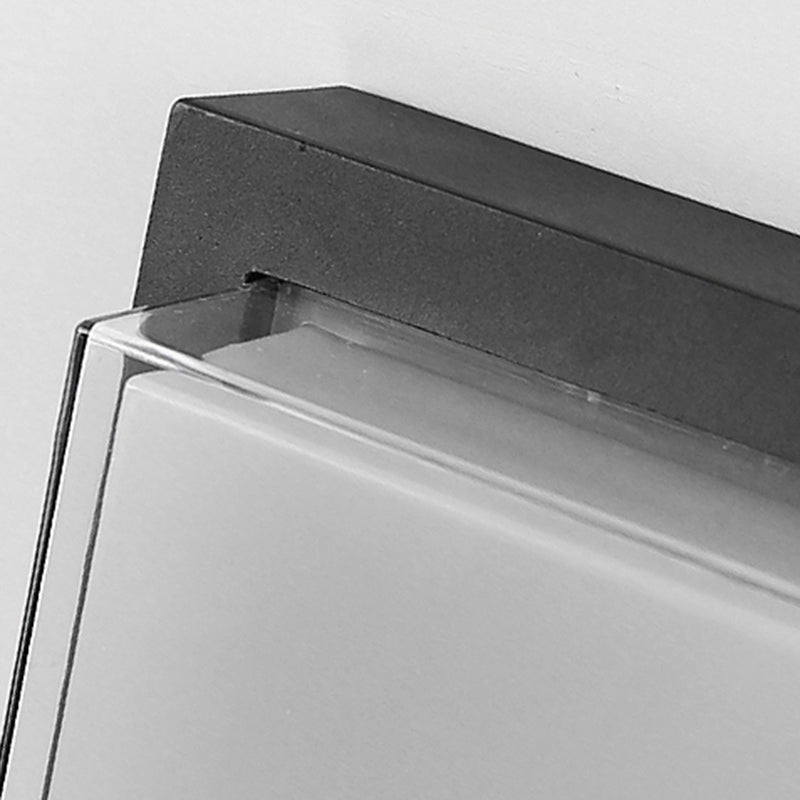 Outdoor Balcony LED Ceiling Lamp Simple Style Rustproof Flush Mount Lighting Fixture