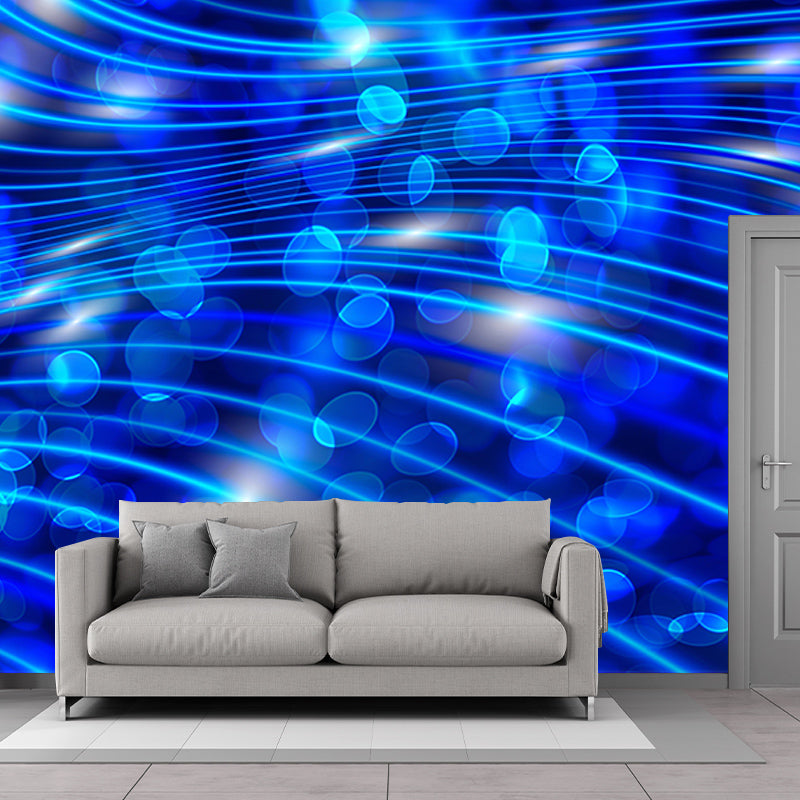Blurry Pattern Mural Wall Covering for Living Room Eco-friendly for Home Decor