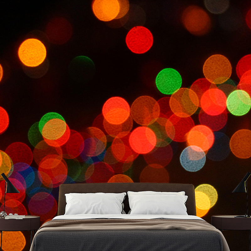 Blurry Pattern Mural Wall Covering for Living Room Eco-friendly for Home Decor