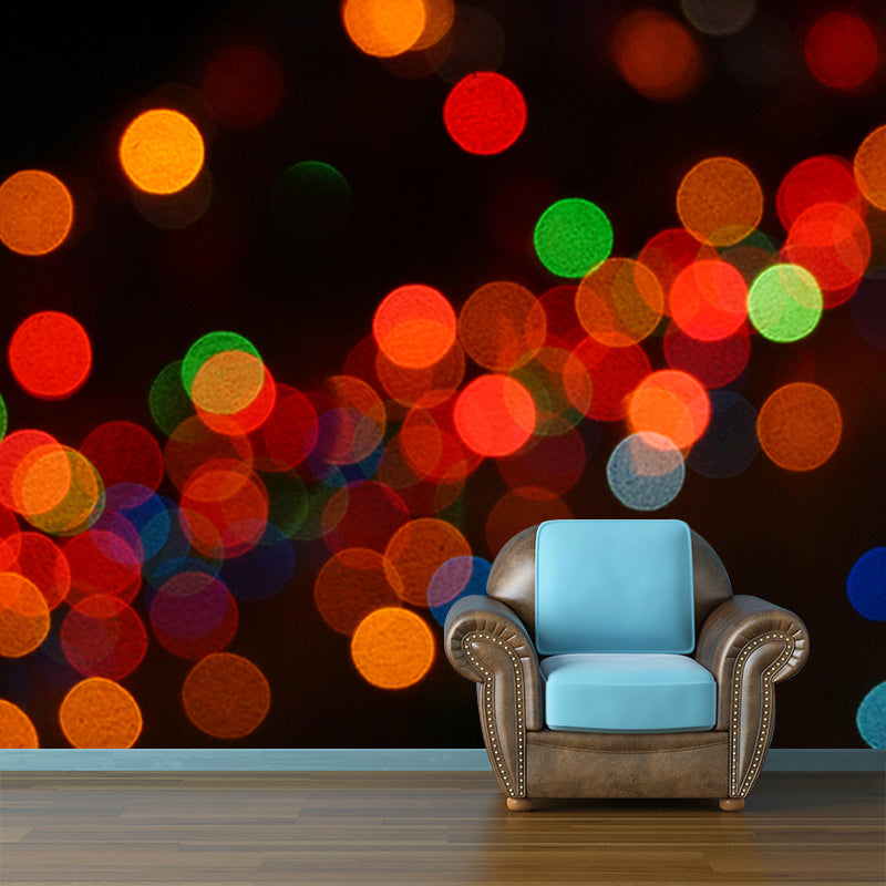 Blurry Pattern Mural Wall Covering for Living Room Eco-friendly for Home Decor