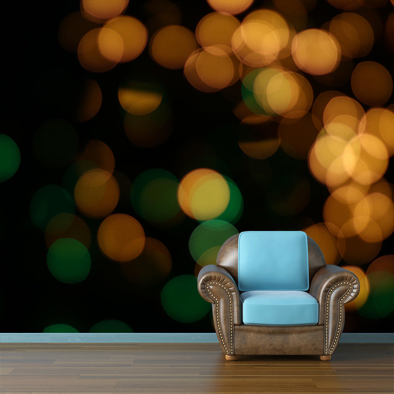 Contemporary Blurry Pattern Wall Mural for Living Room Eco-friendly Wall Covering