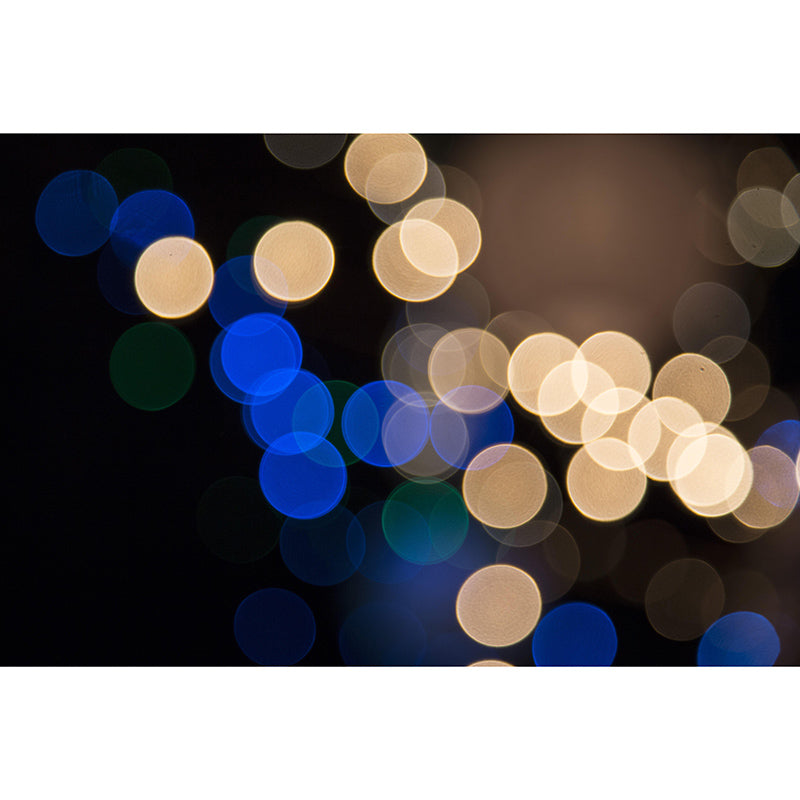 Contemporary Blurry Pattern Mural for Living Room Mildew Resistant Wall Covering