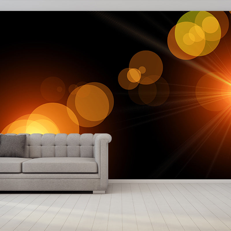 Modern Blurry Pattern Mural Wall Covering for Living Room Eco-friendly for Decoration