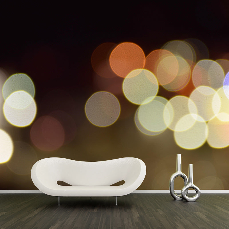 Modern Blurry Pattern Mural Wall Covering for Living Room Eco-friendly for Decoration