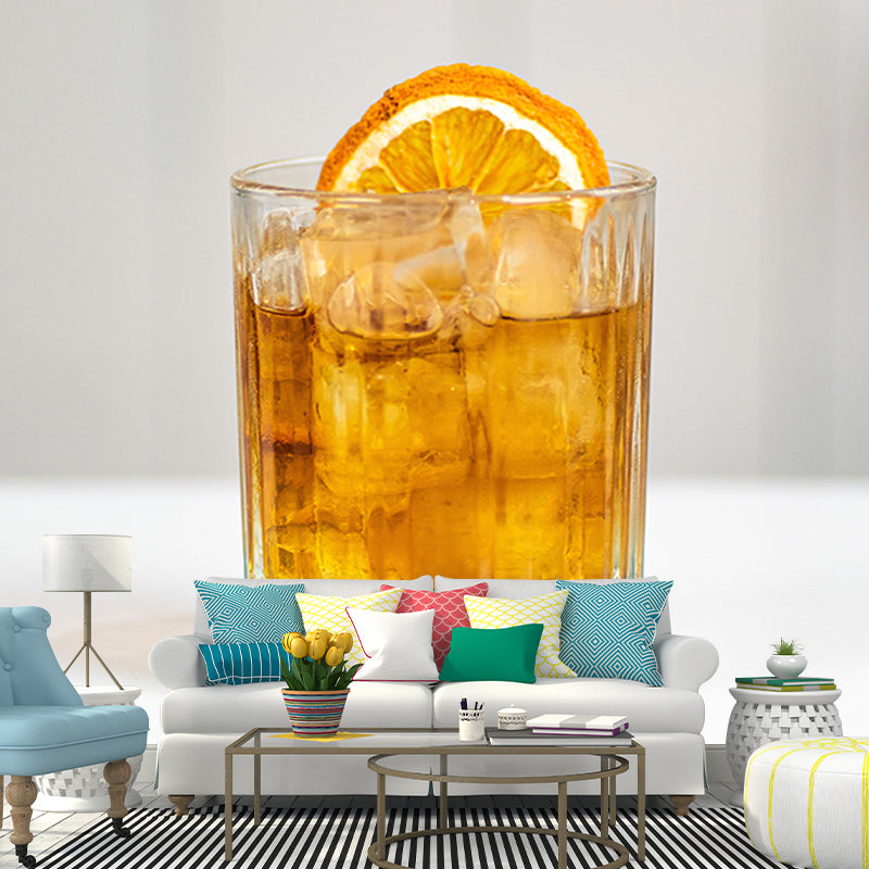 Photography Drunken Liquor Mural Wall Decor Eco-friendly Wallpaper for Bar