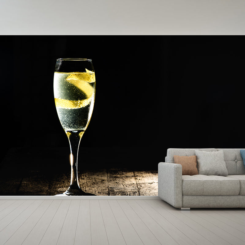 Drunken Liquor Mural Wall Decor Eco-friendly Wallpaper for Restaurant Bar