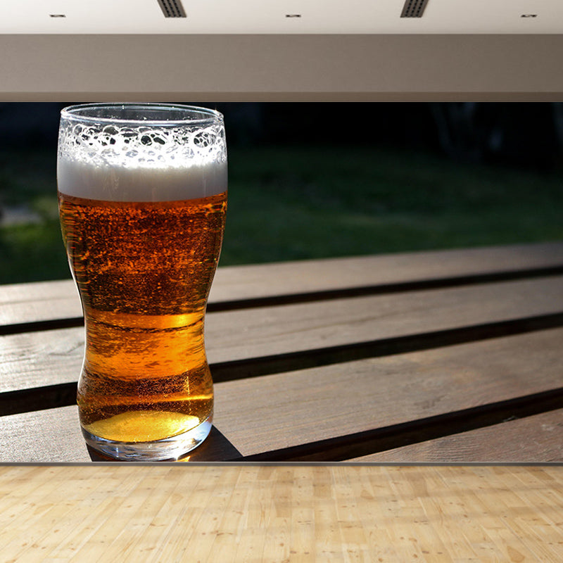 Full Size Liquor Wall Mural Contemporary Decorative Environment Friendly for Restaurant