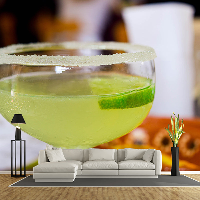 Full Size Liquor Wall Mural Contemporary Decorative Environment Friendly for Restaurant