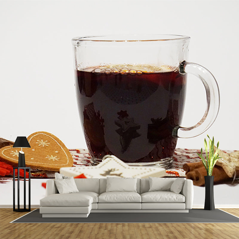 Customized Drunken Liquor Mural Wall Decor Eco-friendly Wallpaper for Bar