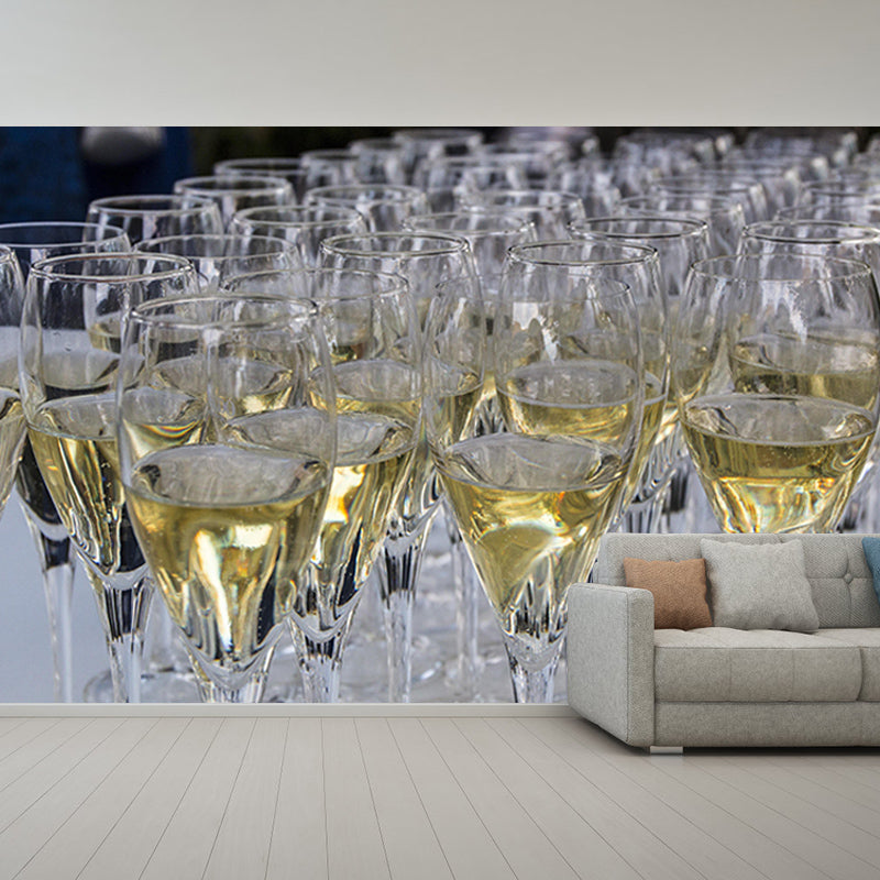 High Alcohol Content Wall Mural for Bar Mildew Resistant Wall Covering